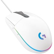 Logitech Lightsync Gaming Mouse 62.15mm White