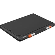 Logitech Slim FOLIO iPad Keyboard Case 10.2 Inch, 7th Generation, Bluetooth, With Integrated Wireless Keyboard, AR Layout Graphite