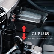 Kustomplastic Cup Holder and Tray Wireless Charger 365mm Black