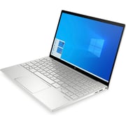HP ENVY 13-BA0011NE Laptop - Core i7 1.3GHz 8GB 512GB Shared Win10 13.3inch FHD Silver English/Arabic Keyboard