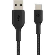 Belkin Boost↑Charge™ Braided Usb-C To Usb-A Cable, 2M, Black