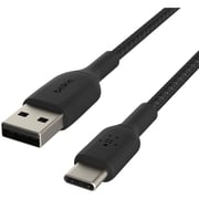 Belkin Boost↑Charge™ Braided Usb-C To Usb-A Cable, 2M, Black