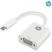 HP USB-C To VGA Adapter White