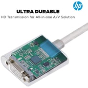 HP USB-C To VGA Adapter White