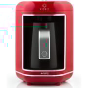 ماكينة صنع القهوة التركية من كينج كيسمت  -  لون أحمر  K605