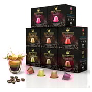 Nespresso Compatible Espresso Coffee Capsules 80 Different Flavors