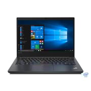 Lenovo ThinkPad E14 (2019) Laptop - 10th Gen / Intel Core i5-10210U / 14inch FHD / 512GB SSD / 8GB RAM / 2GB / Windows 10 Pro / English & Arabic Keyboard / Black / Middle East Version - [20RA000BAD]