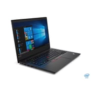 Lenovo ThinkPad E14 (2019) Laptop - 10th Gen / Intel Core i5-10210U / 14inch FHD / 512GB SSD / 8GB RAM / 2GB / Windows 10 Pro / English & Arabic Keyboard / Black / Middle East Version - [20RA000BAD]