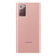 Samsung Smart Clear View Cover for Galaxy Note20 Mystic Bronze