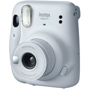 كاميرا فوجي فيلم انستاكس ميني  11  للتصوير الفوري بالأفلام -  أبيض ثلجي  +10  فرخ ورق .