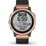 Garmin 010-02159-37 6S Fenix Sapphire Band Watch Rose Gold Black W/Nylon