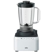Braun 800W 2.1L Bowl, 1.2L Blender, 2 Speeds + Pulse, White Food Processor – FP3131WH