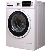 Midea Washer 8kg & Dryer 6kg MFC80DU1401C1457E + Dishwasher 12 Place WQP125203-W Bundle