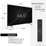 Samsung QA65Q60T 4K Smart OLED Television 65inch (2020 Model)