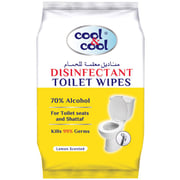 Cool & Cool Disinfectant Toilet Wipes D4887
