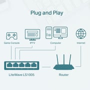Tp Link LS-1005 10/100Mbps 5 Port Ethernet Switch