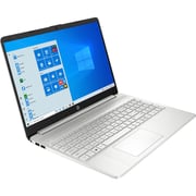HP (2019) Laptop - 10th Gen / Intel Core i5-1035G1 / 15.6inch FHD / 256GB SSD / 12GB RAM / Shared / Windows 10 Home / English Keyboard / Silver - [15-DY1043DX]