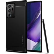 Spigen Rugged Armor Case Matte Black Galaxy Note 20 Ultra 5G