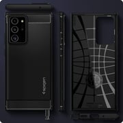 Spigen Rugged Armor Case Matte Black Galaxy Note 20 Ultra 5G