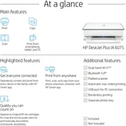 HP 6075 5SE22C DeskJet Plus All-in-One Printer