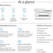 HP DeskJet Plus 4120 3XV14B All-in-One Printer