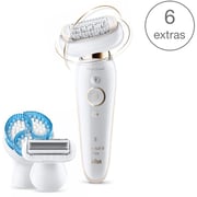 Buy Braun Silk-Epil 9 Se 9538 Wet Dry Epilator With 3 Extras Online in the  UAE