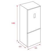 TEKA Bottom Freezer Refrigerator 325 Litres NFL345C