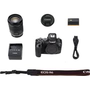 Canon EOS R6 Mirrorless Digital Camera + RF24-105mm F4-7.1 IS STM Kit