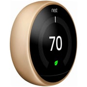 Google T3032US Nest Learning Thermostat 3rd Gen Brushed Brass (International Version)