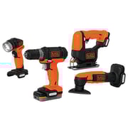 Black and Decker BDCK502C1-B5 GoPak 4Tool Combo Kit