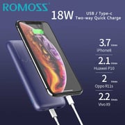 Romoss Fast Charge Wireless Powerbank 10000mAh Purple WSL10