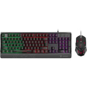 Vertux Orion E/A Gaming Mouse & Keyboard Black