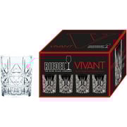 Riedel 0484/05 Vivant Whisky Double Old Fashioned Set Of 4