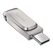 سانديسك الترا دوال درايف لوكس فلاش درايف  USB  نوع  C  سعة  256  جيجابايت  SDDDC4256GG46