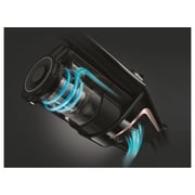 Miele's Triflex HX1 Cat&Dog with innovative 3in1 design and additional handheld electrobrush ideal for pet owners Obsidian Black