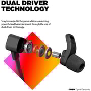 HP 8JE67AA OMEN Dyad In Ear Earphone Black