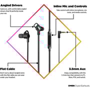 HP 8JE67AA OMEN Dyad In Ear Earphone Black