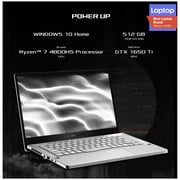 Asus ROG Zephyrus G14 GA401II-HE046T Gaming Laptop - Ryzen 7 2.9GHz 16GB 512GB 4GB Win10 14inch FHD White NVIDIA GeForce GTX 1650Ti