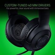 Razer RZ04-02890100-R3M1 Kraken X Wired Gaming Headset Black