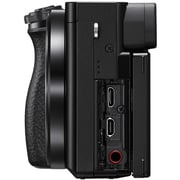 Sony ALPHA A6100 Mirrorless Digital Camera Black With 16-50MM / 55-210MM Lens