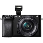 Sony ALPHA A6100 Mirrorless Digital Camera Black With 16-50MM / 55-210MM Lens