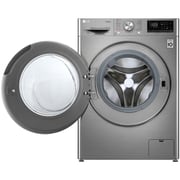 LG Front Load Washer and Dryer 9 kg F4V5VYP2T + LG Top Load Mini Washer 2 kg F8K5XNK4