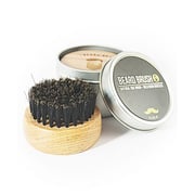 Beard Ge 4860114160102 Beard Brush With Natural Oak Handle And Metal Box