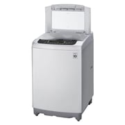 LG Washing Machine Top Load Fully Automatic Washer Silver 9 kg, Smart Inverter, Smart Motion, TurboDrum, Pre-auto wash - T1369NEHTF