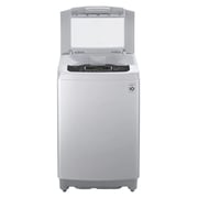 LG Washing Machine Top Load Fully Automatic Washer Silver 9Kg, Smart Inverter, Smart Motion, TurboDrum, Pre-auto wash - T1369NEHTF