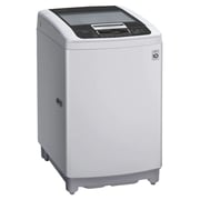 LG Washing Machine Top Load Fully Automatic Washer Silver 9 kg, Smart Inverter, Smart Motion, TurboDrum, Pre-auto wash - T1369NEHTF