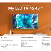 Xiaomi 4S-43 4K Smart LED Television 43 Inches