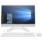 HP 22-DF0000 21U10EA All-in-One Desktop Corei3 1.2GHz 4GB 1TB Win10 White English/Arabic Keyboard