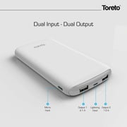 Toreto Power Bank 10000mAh White TOR-31