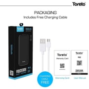 Toreto Power Bank 10000mAh White TOR-31